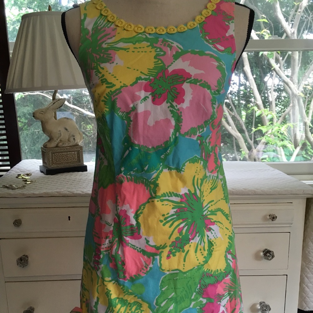 LILLY PULITZER DELIA DRESS.